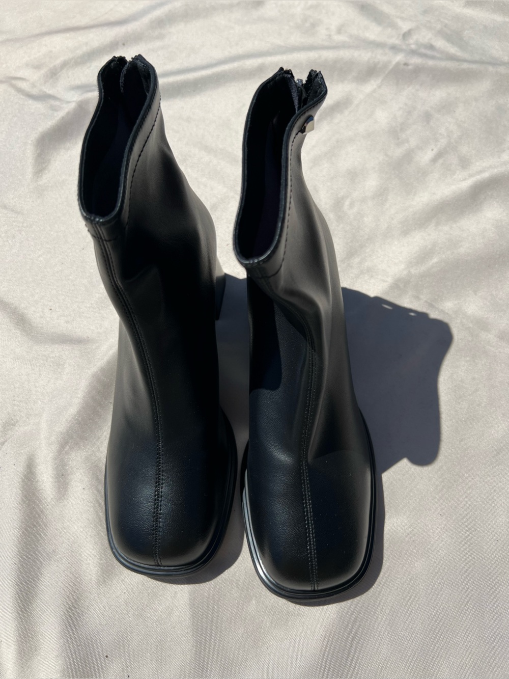 NEW Black Slip-On Chelsea Boots